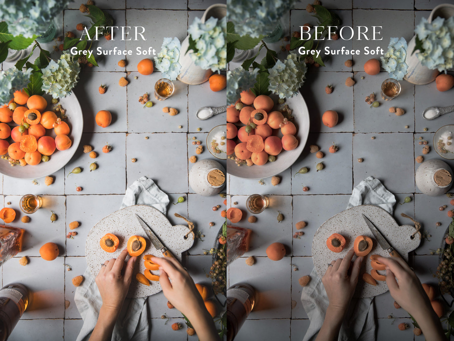 Bright Food Photography Preset Collection