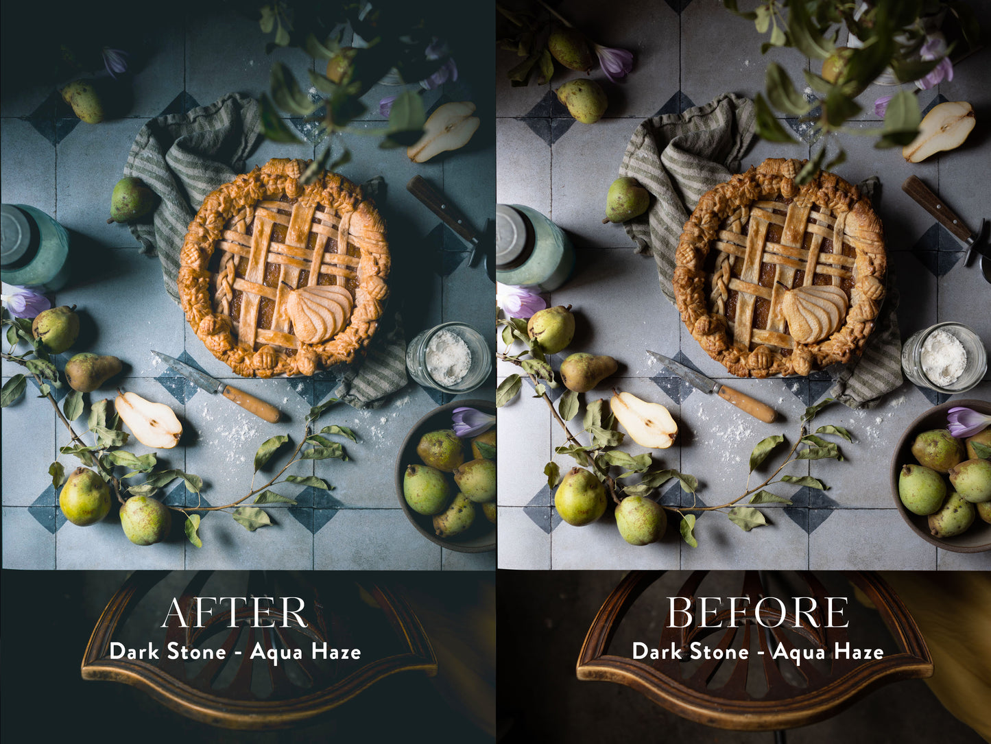 Moody Food Photography Preset Collection