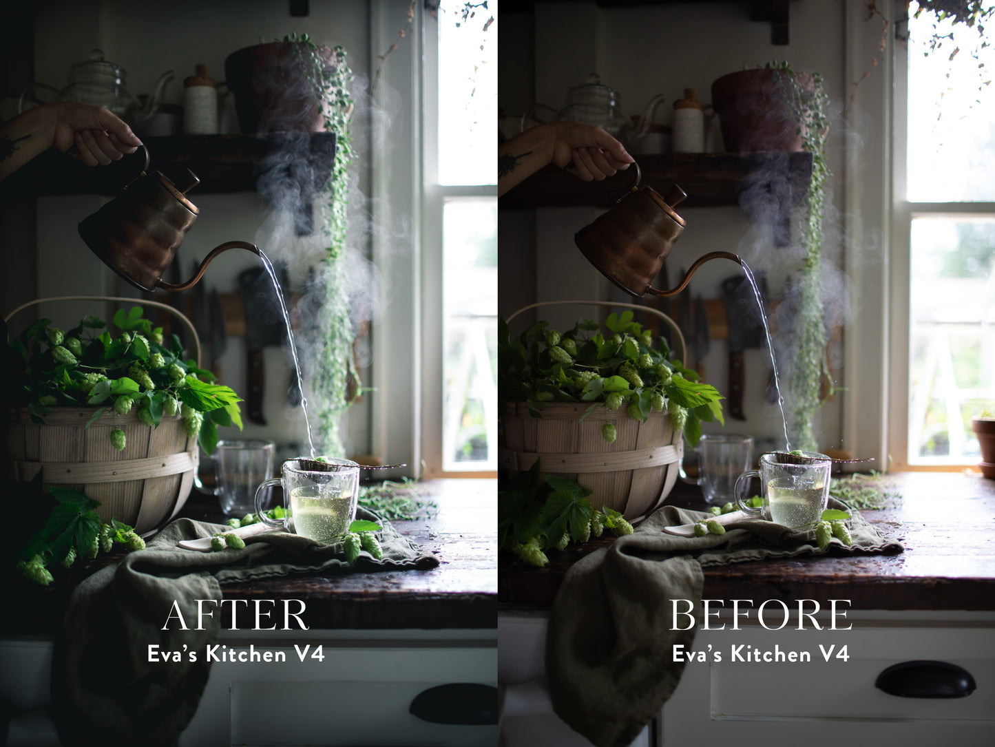 Moody Food Photography Preset Collection