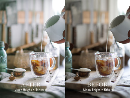 Bright Food Photography Preset Collection