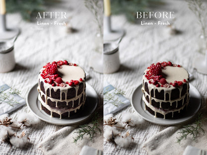 Bright Food Photography Preset Collection