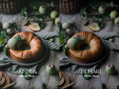 Moody Food Photography Preset Collection