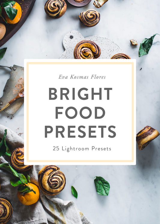 Bright Food Photography Preset Collection